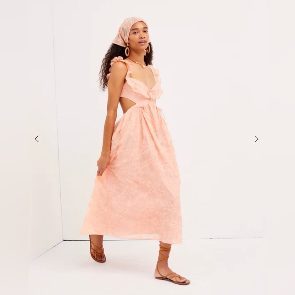 For Love & Lemons Frances Midi Dress